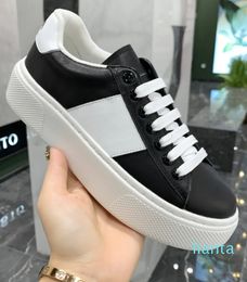 Casual Shoes White Black Leather Velvet Espadrilles Trainers Mens Women Flats Lace