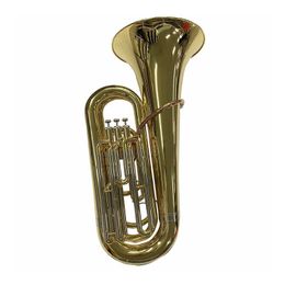 Wholesale tuba yellow brass body Hot Selling Bb tuning Gold Lacquer 105 model student tuba