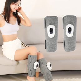 Foot Massager Vibration Air Pressure Calf Massager For Arthritis Knee Joint Pain Relieve Brace Muscle Relaxation Kneading Legs Massage Support 231202