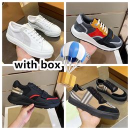 Designer Sneakers Casual Shoes Striped Vintage Sneaker Platform Trainer Flats Trainers Outdoor Shoe Season Shades Brand Classic Mens Women Shoes