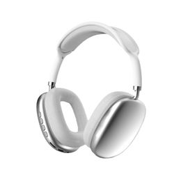 P9 Pro Max Wireless Over-Ear Bluetooth Adjustable Headphones Active Noise Cancelling HiFi Stereo Sound for Travel Work 838DD