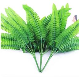 Artificial Plastic Fern Plant Fake Flower Wedding Flower Arrangement Home Decoration Wholeasale