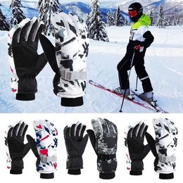 Ski Gloves Children Adult Winter Snow Warm Gloves Boy Girls Ski Snowboard Windproof Waterproof Thicken Keep Warm Winter Must 231202