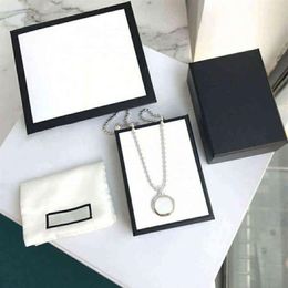 Fashion Necklace Bracelet Street Unisex Circle Pendant Necklaces for Man Woman Jewellery pendants Bracelets218L