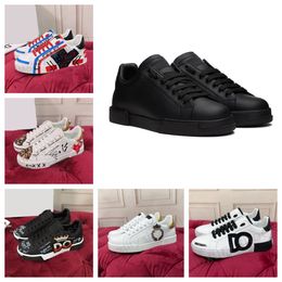 designer shoes mens shoes sneakers womens shoes fashion shoes trainers graffiti black white musical note heart embroidery patch quality high calfskin flat shoes