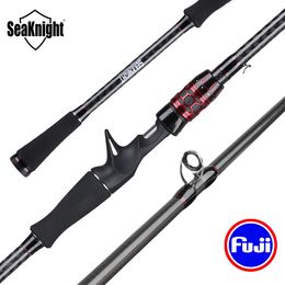 Boat Fishing Rods SeaKnight Brand Kraken Fishing Rod FUJI Guide Rings 2.1M 2.4M Spinning Casting Rod Carbon M Power 2 Sections Medium Fast Speed 231201