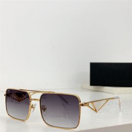 New fashion design square sunglasses A52S exquisite metal frame simple and popular style versatile UV400 protection glasses