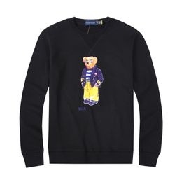 PLEIN BEAR Brand Men's Hoodies & Sweatshirts Warm Thick Sweatshirt Hip-Hop Loose Characteristic Pullover Teddy Bear Luxury Men's Hoodie 9082