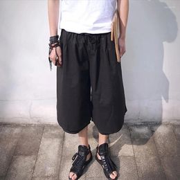 Men's Pants 2023 Wide-Leg Summer Couples With The Same Style Yamamoto Fashion Leisure Super Loose Large Size Seven