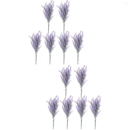 Decorative Flowers Flower Arrangement Prop Artificial Lavender Vases Centrepieces Wedding Supplies