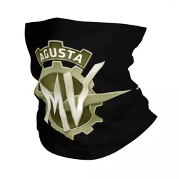 Lenços vintage italiano mv agusta motocicletas bandana pescoço capa balaclavas máscara cachecol multi-uso headwear equitação para homens mulheres à prova de vento