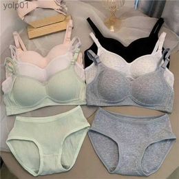 Bras Sets Teenage Girls Underwear Bras Set Sports Kids Puberty Girl Bra Young dents Sport Training Bra for ChildrenL231202