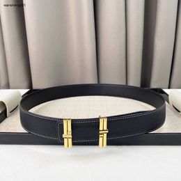 designer belt men's belt fashion Brand formal party men belts women elegant waistbands with box wide 3.8 cm H buckle LOGO waistband Dec 02 hi-q