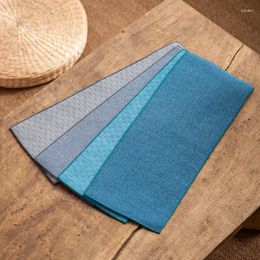 Tea Napkins Cotton And Linen Small Non-Slip Mat Waterproof Chinese Ceremony Fabric Table Runner Cloth Towel