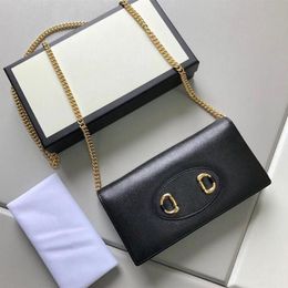 Wallet Brand IORSEBIT 1955 Series WOC Women Fashion Leather Crossbody Bag Shoulder Purse Detachable Gold Chain Wallets292f