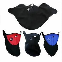 Bandanas Windproof Cycling Mask Bike Dustproof Ski Snowboard Outdoor Sports Masks Neck Half Face Balaclavas Winter