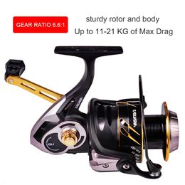 Fly Fishing Reels2 YOUZI Spinning Reel 11 Shaft Ultra Smooth 66 1 Powerful 101BB For Outdoor Freshwater Saltwater 231202