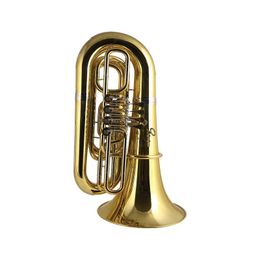 Wholesale Brasswind Instruments gold brass rotary valves Bb tone tuba