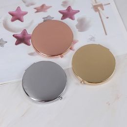 Compact Mirrors 1 portable double-sided mirror fashionable women's makeup mirror makeup foldable compact pocket with makeup tools exquisite gifts 231202