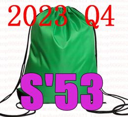 Evening Bags Latest 2023 Q4 BAM 53 Drawstring Bag BAM53 Belt Waterproof Backpack Shoes Clothes Yoga Running Fitness Travel 231201