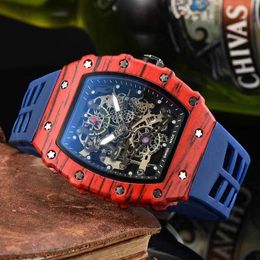 Rmer milles Watch New style's Hollow Quartz Personalised Barrel Shaped Nightlight Fashion Sports Men's C77J