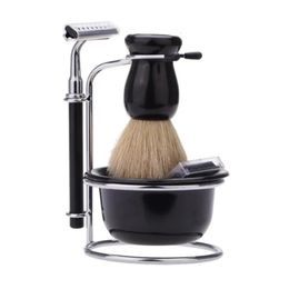 Other Bath Toilet Supplies 201 Stainless Steel Razor Holder Set Men Shaving Shaver Razor Stand Shelf Shaving Razor Storage Rack Bathroom Accessories 231201