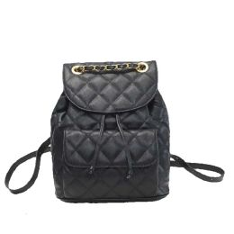 Womens Designer Backpack Classic Handbag Backpack Caviar Leather Bags Calfskin Real Leather Gold Metal Hardware Drawstring Bucket Handbags Designer Bookbag