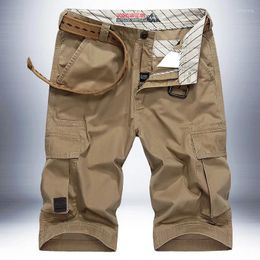 Men's Shorts Mens Summer Cargo Casual Loose Multi-pocket Tactical Sport Outdoor Hiking Mountaineering Military Short Pants
