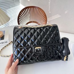 Luxury New Designer Bag Famous French Double Letter Brand Women Backpack High Quality Genuine Leather Wax Face Fashion Bags Paris Classic Thread Diamond Lattice