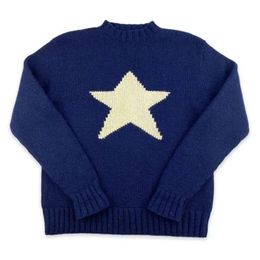 Women s Sweaters Men sweaterY2k Autumn Winter Star Graphical Knitted Pullovers Tops Causal Long Sleeve Korean Fashion Jumper Clothing 231201