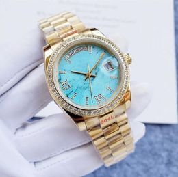 New arrival Luxury designer Classic Fashion Automatic Watch inlaid with diamond size 36mm sapphire glass a ladies' Favourite Christmas gift Wristwatches