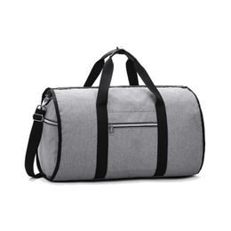 Duffel Bags Convertible 2 In 1 Garment Bag With Shoulder Strap Luxury For Men Women Hanging Suitcase Suit Travel230Z