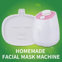 Face Care Devices Diy Homemade Mask Machine Voice Version Automatic Fruit Mask Instrument Mask Making Machine Beauty 231201