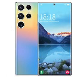 6.8-inch Full Touch Screen S23 Ultra Phone 16G 4G 5G Original Facial Unlock Recognition Smart Camera GPS 1TB 512GB 256GB Cell Phones