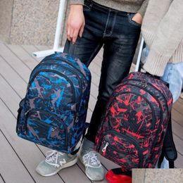 Outdoor Bags Out Door Camouflage Travel Backpack Computer Bag Oxford Brake Chain Middle School Student Many Colours Xsd1004 Drop Delive Dhtiu