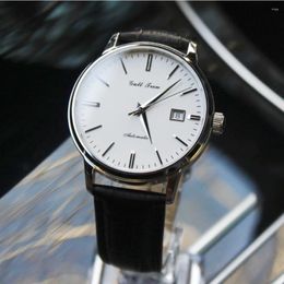 Wristwatches Men's Watches Stainless Steel Sapphire Waterproof Minimalist Fashion Business St2130 Automatic Self-Wind Sgbr261