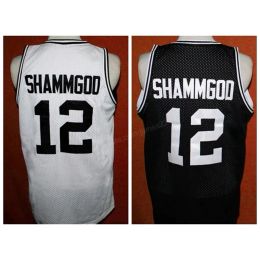 Nikivip Custom #12 God Shammgod Providencee College Basketball Jersey Men's Black White Ed Any Size 2XS-3XL 4XL 5XL Name Number Vintag