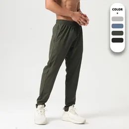 Men's Pants Quick-drying Sweatpants Outdoor Loose Straight Running Fitness Casual Baggy Men Clothing