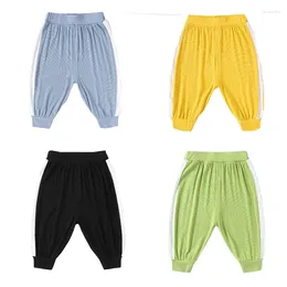 Trousers Thin Summer Toddler Boys Pants Cool Breathable Fabric Baby Girls Kids Clothes