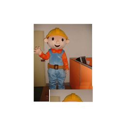 Cartoon Clothing Discount Factory Sale Adt Size Bob The Builder Mascot Costume Fancy Dress Drop Delivery Baby Kids Maternity Products Otuzn