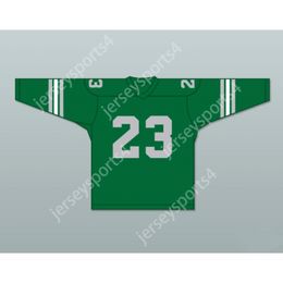 Custom GREEN MARTIN LAWRENCE 23 HOCKEY JERSEY BLACK KNIGHT NEW Top Ed S-M-L-XL-XXL-3XL-4XL-5XL-6XL