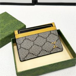 2023 Woman Mens Holders card holder designer wallet mini purse short purses luxury clutch bags Leather Print Letters 5A