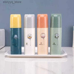 Toothbrush Holders Portable Toothbrush Holder Cover Bathroom Accessories Travel Storage Dust-proof Case Camping Q231202