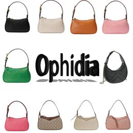Yüksek kaliteli tasarımcı çanta omuz çantaları totes klasik afrodit lüks crossbody kadın moda vintage koltuk altı çanta gerçek deri çanta 001
