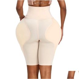Waist Tummy Shaper Women Hip Pads High Trainer Shapewear Body Fake Ass Butt Lifter Booties Enhancer Booty Thigh Trimmer Drop Delivery Dhomu