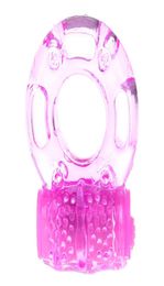Whole Butterfly Silicone Cock Ring Jelly Vibrating Penis Ring Delay Premature Ejaculation Lock Vibrator Sex Toys for Men3356097