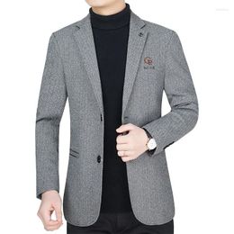 Men's Suits Men Casual Blazers Jackets Male Business Designer Coats Man Formal Wear Spring Autumn Slim Fit Size 4