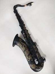 New Tenor Saxophone High Quality Sax B flat tenor saxophone playing professionally paragraph Music Black Saxophone free s