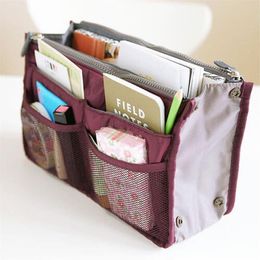 Toiletry Kits Limit 100 Sell At A Loss US STOCK Women Travel Comestic Bag Insert Handbag Organiser Purse Liner Organize323C