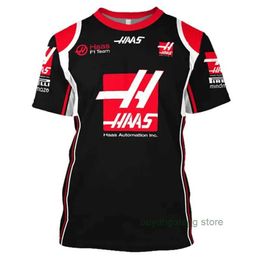 Men's T-shirts 2023/2024 New F1 Formula One Racing Team Team's 3d Printed Y2k Shirts Women's Scoop Neck R97p